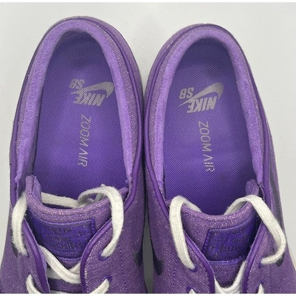 Nike Mens Sz 9 SB Zoom Stefan Janoski Sneakers Court Purple Comfort Style- 1419 main image 5